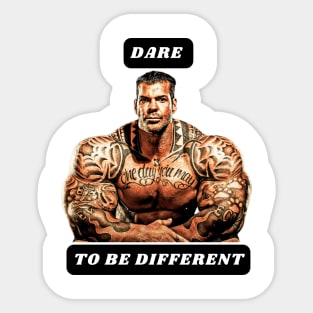 Dare to be different Sticker